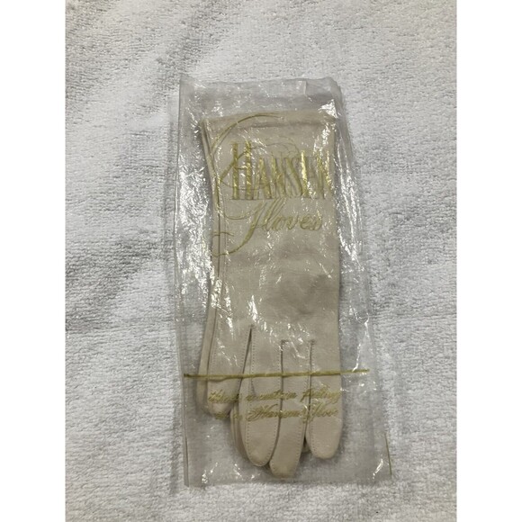 Vintage Hansen Ladies Church Gloves White 10” Wedding Prom Special Occasion - Picture 2 of 6